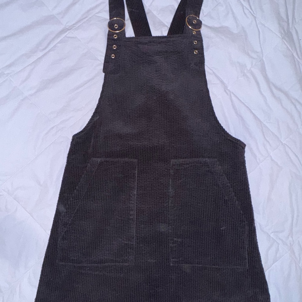 Black Corduroy Dress